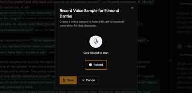 Your Character Voice Library